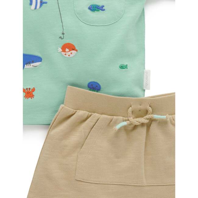 Catching a Shark Set Mint - Mixed Apparel Set - 4