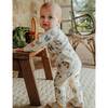 Thick Zip Footie & Bib Set Farm Friends Print - Rompers - 2