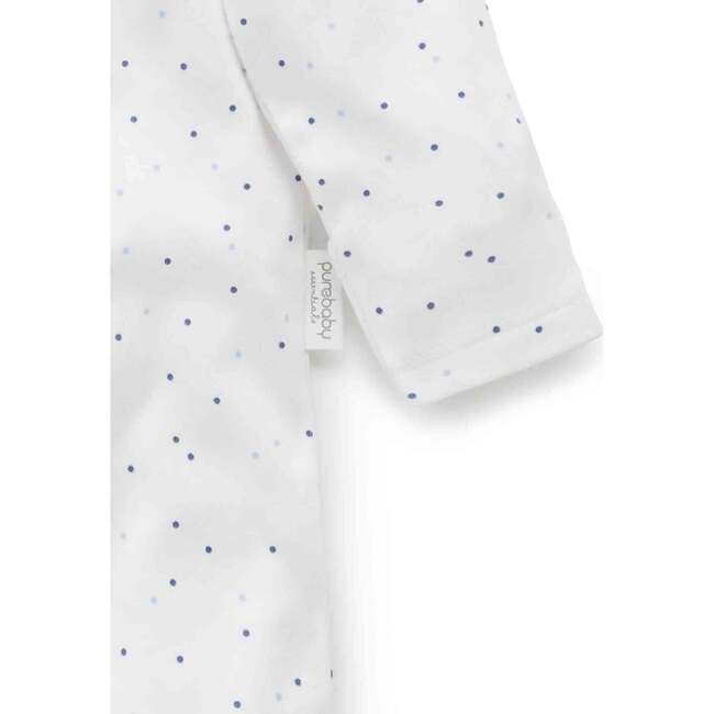 2 Pack Zip Footie Pale Blue Pack