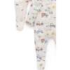 Printed Zip Footie 2 Pack Farm Vehicles Print - Rompers - 5