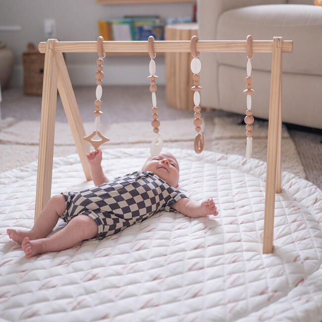 Play Gym Set, Neutral & White - Activity Gyms - 5