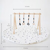 Play Gym Set, Black & White - Activity Gyms - 7 - thumbnail
