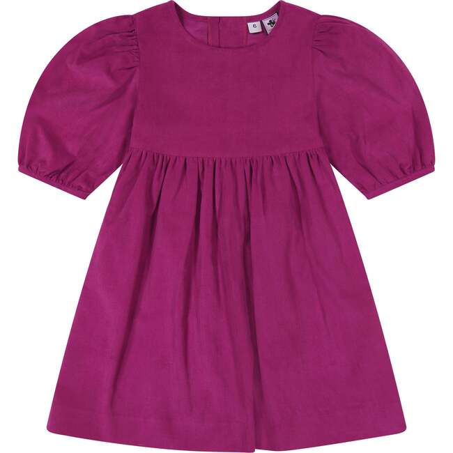 Nellie Dress, Magenta - Dresses - 1