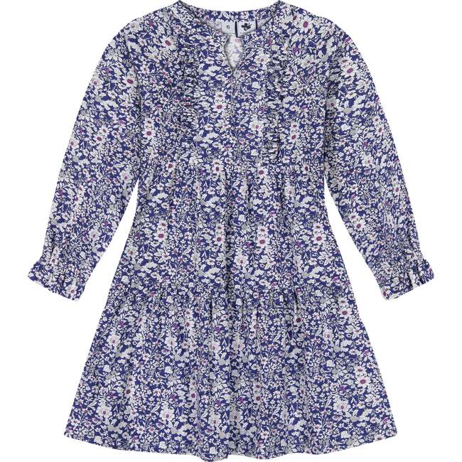 Isabelle Ruffle Dress, Floral - Dresses - 1