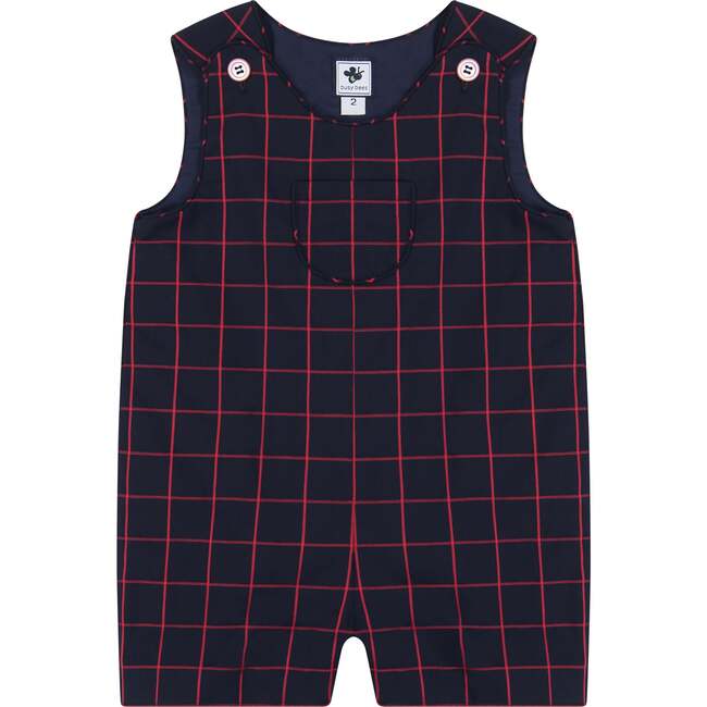 Jack Classic Shortall, Windowpane Check - Rompers - 1