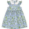 Riley Peter Pan Collar Dress, Blue Hydrangea - Dresses - 1 - thumbnail