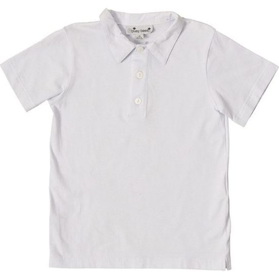 Busy Bees Polo, White