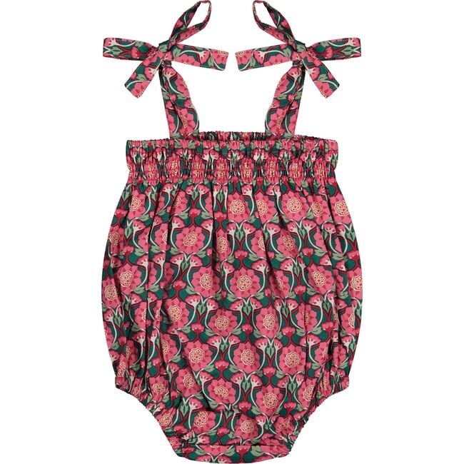 Ella Ruched, Bubble Pink Lotus - Rompers - 1