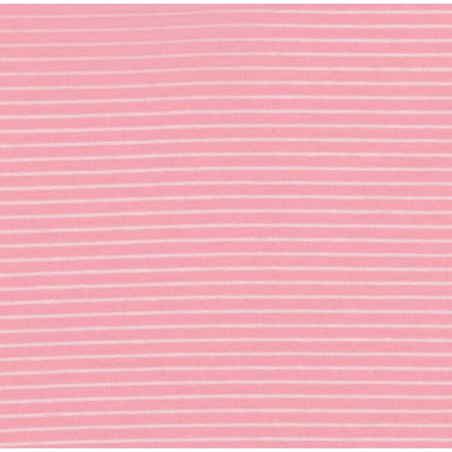 Colette Flutter Sleeve Top, Pink Mini Stripe