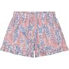 Lee Lee Ruffle Hem Shorts, Pink Azalea - Shorts - 1 - thumbnail