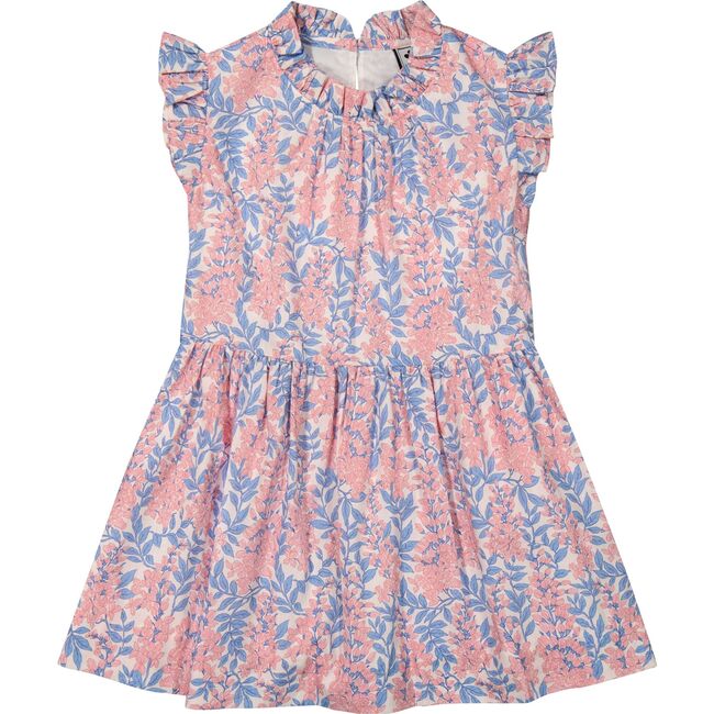 Kinsley Dropwaist Dress, Pink Azalea