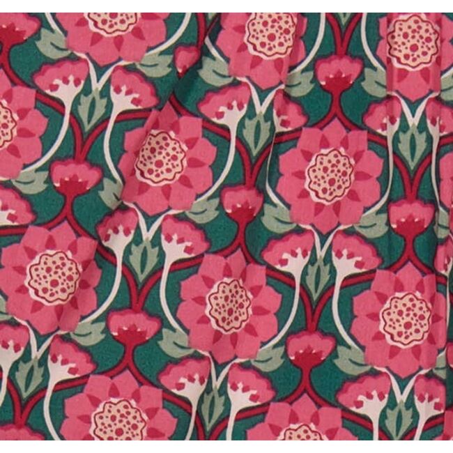 Kinsley Dropwaist Dress, Pink Lotus