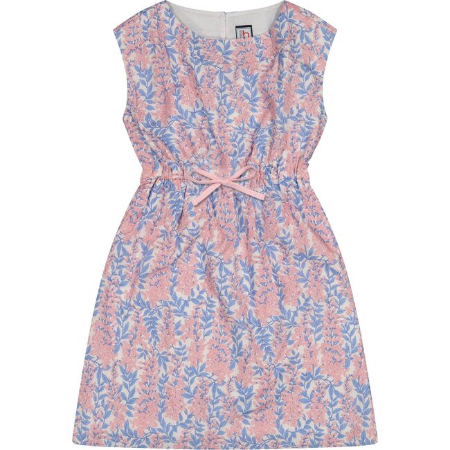 Izzy Drawstring Dress, Pink Azalea