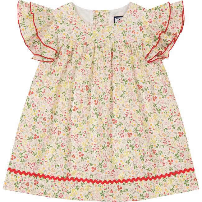 Maeve Ruffle Sleeve Baby Dress, Florals - Dresses - 1