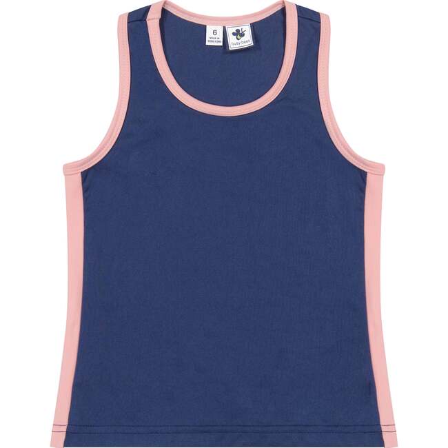 Venus Racerback Tank, Navy Pink Dri-Fit - Tank Tops - 1