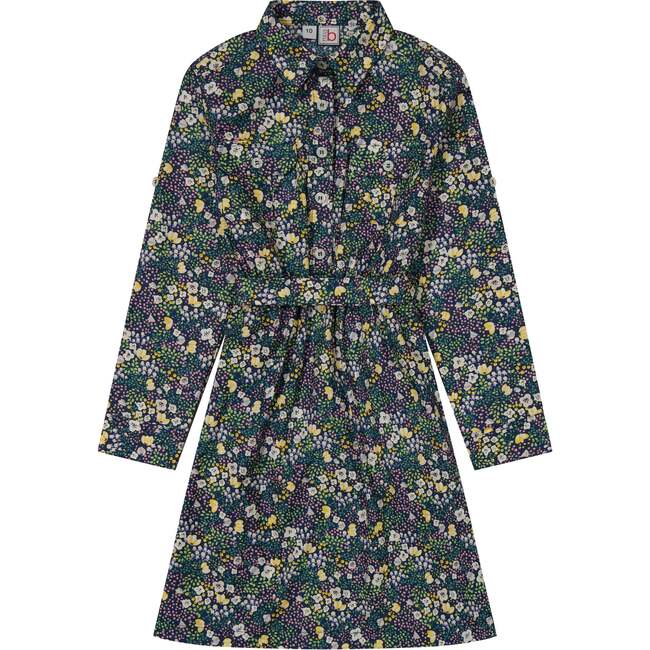 Sloane Girls Campshirt Dress, Fall Meadow