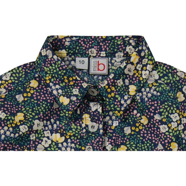 Sloane Girls Campshirt Dress, Fall Meadow