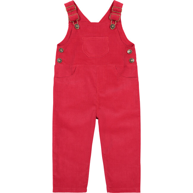 Brooks Overall, Red Corduroy - Overalls - 1