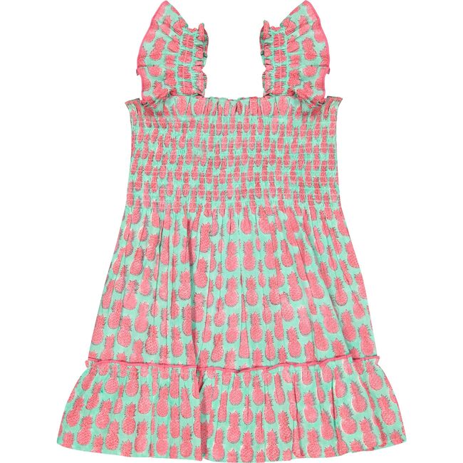Mini Paloma Girl's Dress Pineapple Crush Pink