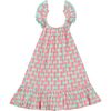 Mini Eva Girl's Dress Pineapple Crush Pink - Dresses - 1 - thumbnail