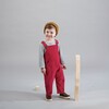 Brooks Overall, Red Corduroy - Overalls - 3 - thumbnail