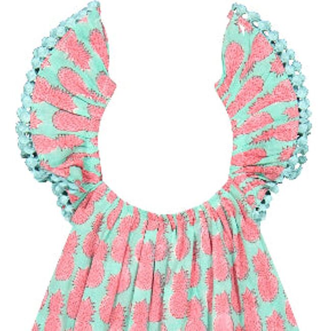 Mini Eva Girl's Dress Pineapple Crush Pink - Dresses - 2