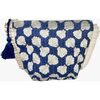 La Plage Ruffle Pouch Shell Beach Navy - Bags - 1 - thumbnail