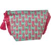La Plage Ruffle Pouch Pineapple Crush Pink - Bags - 1 - thumbnail