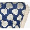 La Plage Ruffle Pouch Shell Beach Navy - Bags - 2