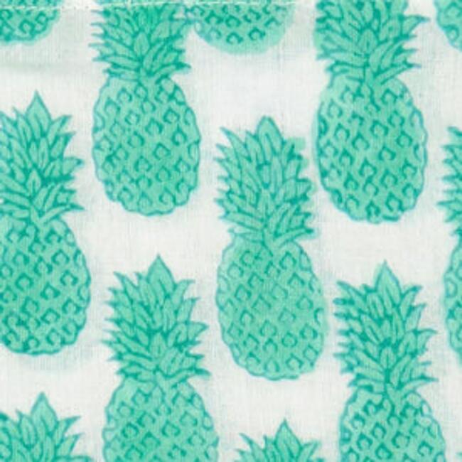 Mini Eva Girl's Dress Pineapple Crush Lagoon - Dresses - 3