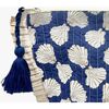 La Plage Ruffle Pouch Shell Beach Navy - Bags - 3