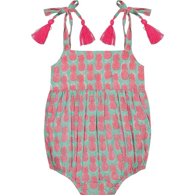 Zoe Baby Romper Pineapple Crush Pink - Rompers - 1