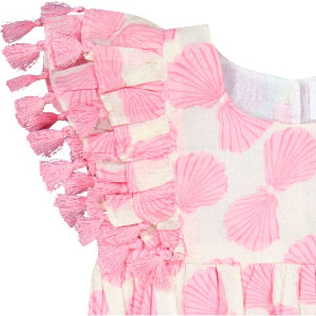 Anna Baby Romper Shell Beach Pink