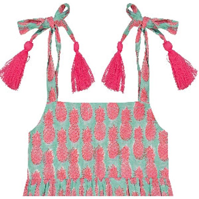 Zoe Baby Romper Pineapple Crush Pink - Rompers - 2