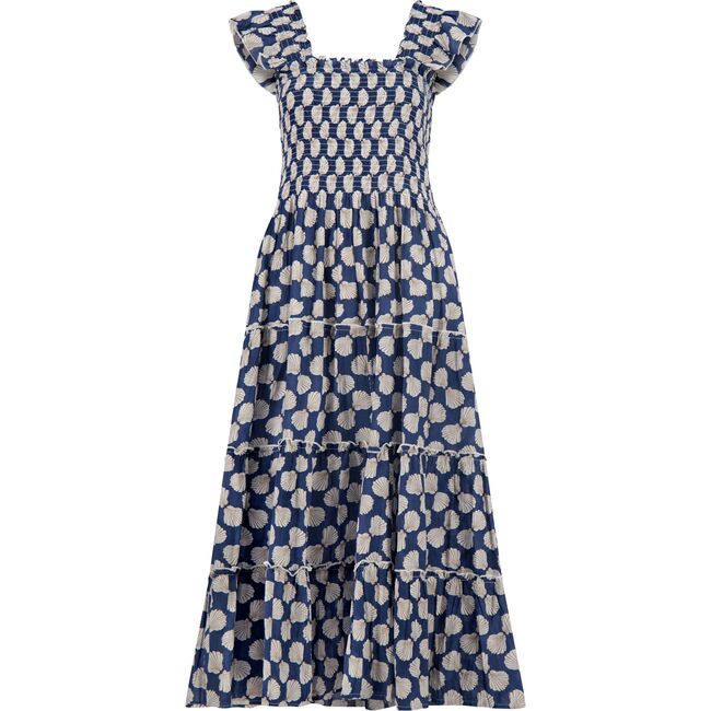 Paloma Women's Maxi Dress Shell Beach Navy