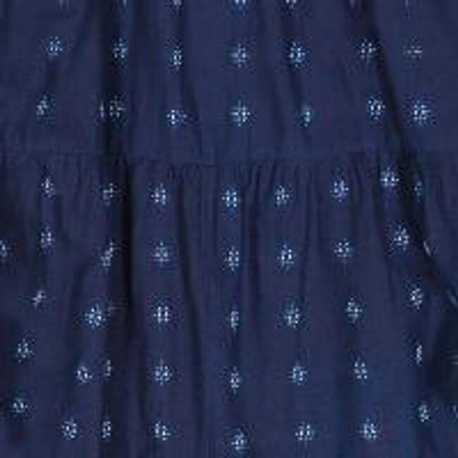 Giselle Women's Maxi Dress Navy Turquoise Ikat, Blue - Dresses - 6