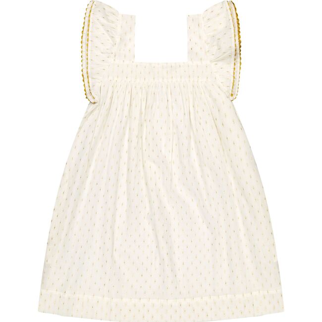 Mini Sandrine Women's Dress Gold Dobby