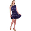 Women's Maribel Embroidered Crop Tank & Skirt Set, Navy - Two Pieces - 2 - thumbnail