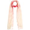 Cashmere Hand-Dip Dye Saline Pareo Scarf, Blush Pink - Scarves - 1 - thumbnail