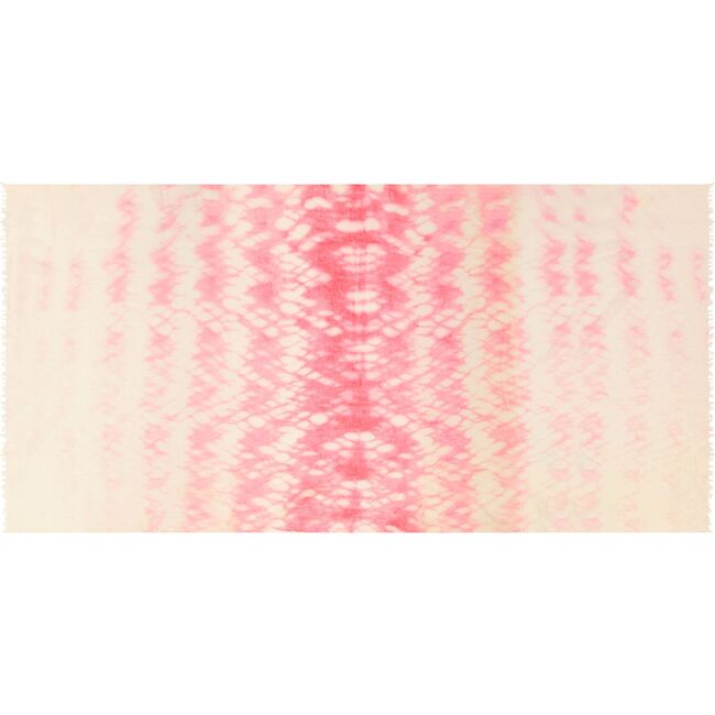 Cashmere Hand-Dip Dye Saline Pareo Scarf, Blush Pink