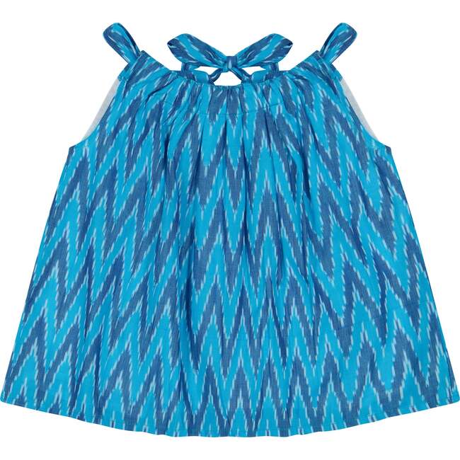 Colette A-line Top & Short Set, Turquoise Ikat - Mixed Apparel Set - 2