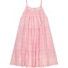 Women's Sabine Ikat Swing Sundress, Soft Pink - Dresses - 1 - thumbnail