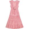 Women's Luxe Giselle Silk Dupioni Maxi Dress, Rose - Dresses - 1 - thumbnail