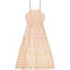 Women's EmilieTalelayo Print Maxi Strappy Sundress, Gold - Dresses - 1 - thumbnail