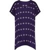 Women's Capucine Periwinkle Embroidered Mini Caftan Dress, Multicolors - Cover-Ups - 1 - thumbnail