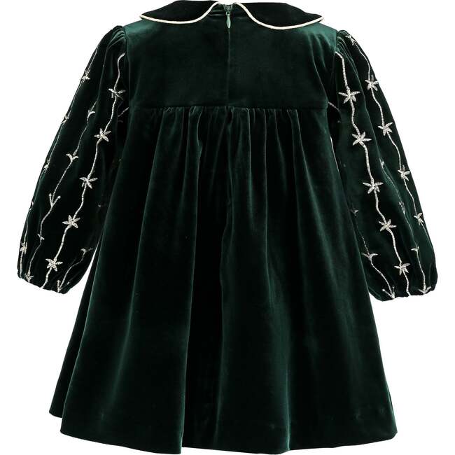 Velvet Dress, Dark Green