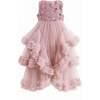 Sequin & Cascading Tulle Gown, Pink - Dresses - 1 - thumbnail