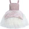 Glitter & Tulle Celebration Dress, Pink - Dresses - 1 - thumbnail