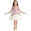 Glitter & Tulle Celebration Dress, Pink - Dresses - 2