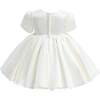 Pearl-Accented Occasion Dress, Ivory - Dresses - 2 - thumbnail